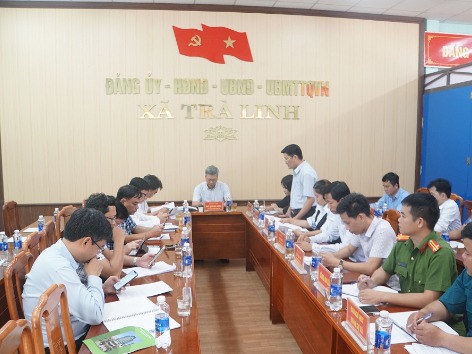 Xây dựng Trà Linh trở thành xã “xanh“ toàn diện part 1
