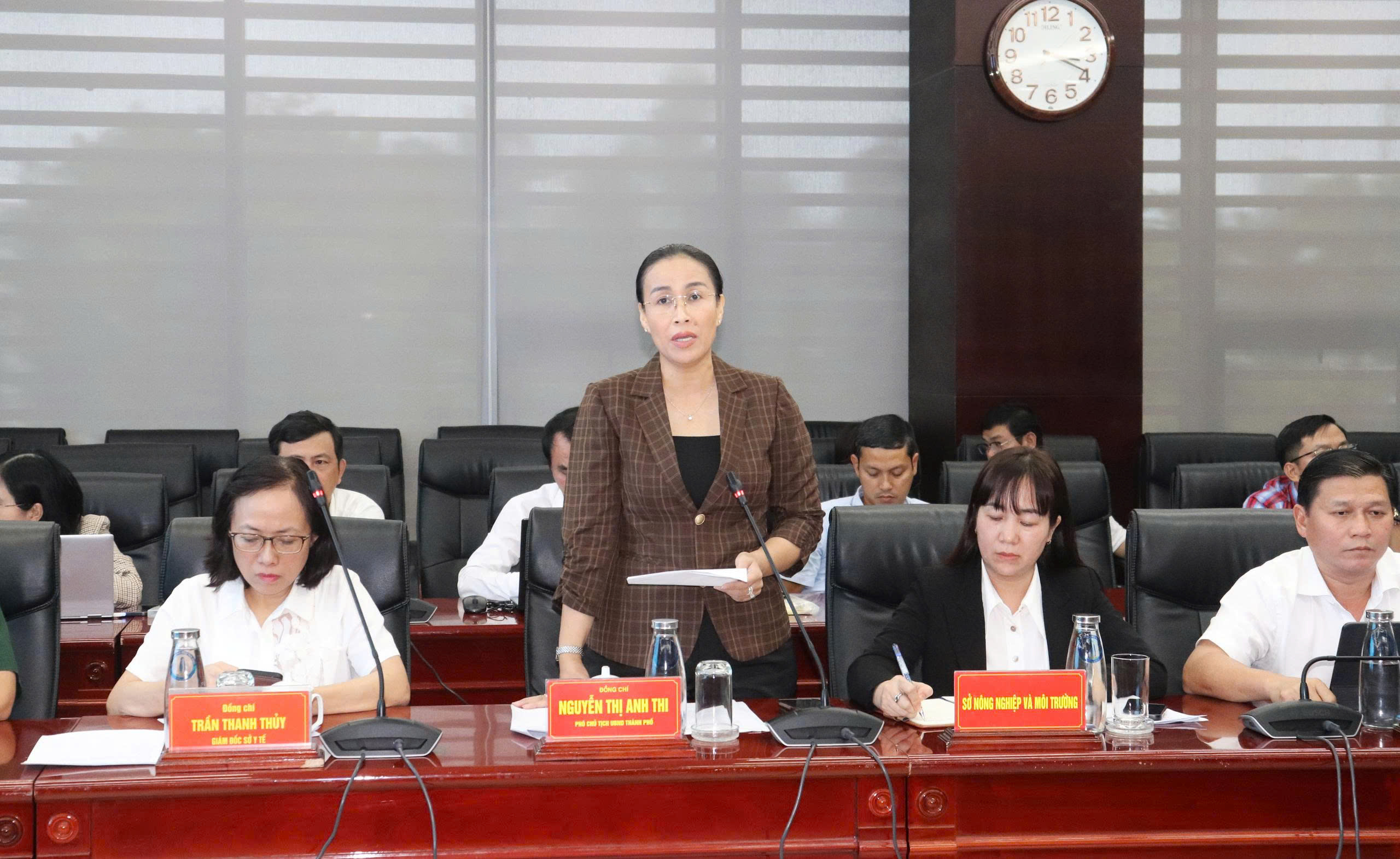 Test Đoàn công tác Bộ Y tế kiểm tra công tác xử lý môi trường, phòng chống dịch bệnh sau mưa, lũ tại Đà Nẵng